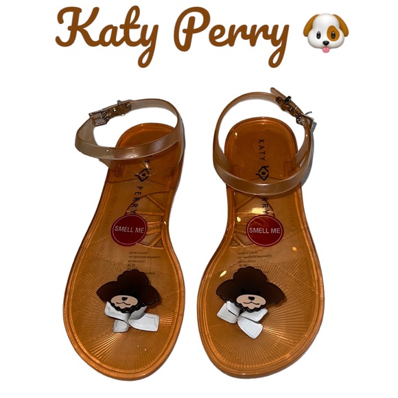 Katy Perry’s Nugget 🐶 The Geli Sandal Size 8 NWT - Picture 1 of 14